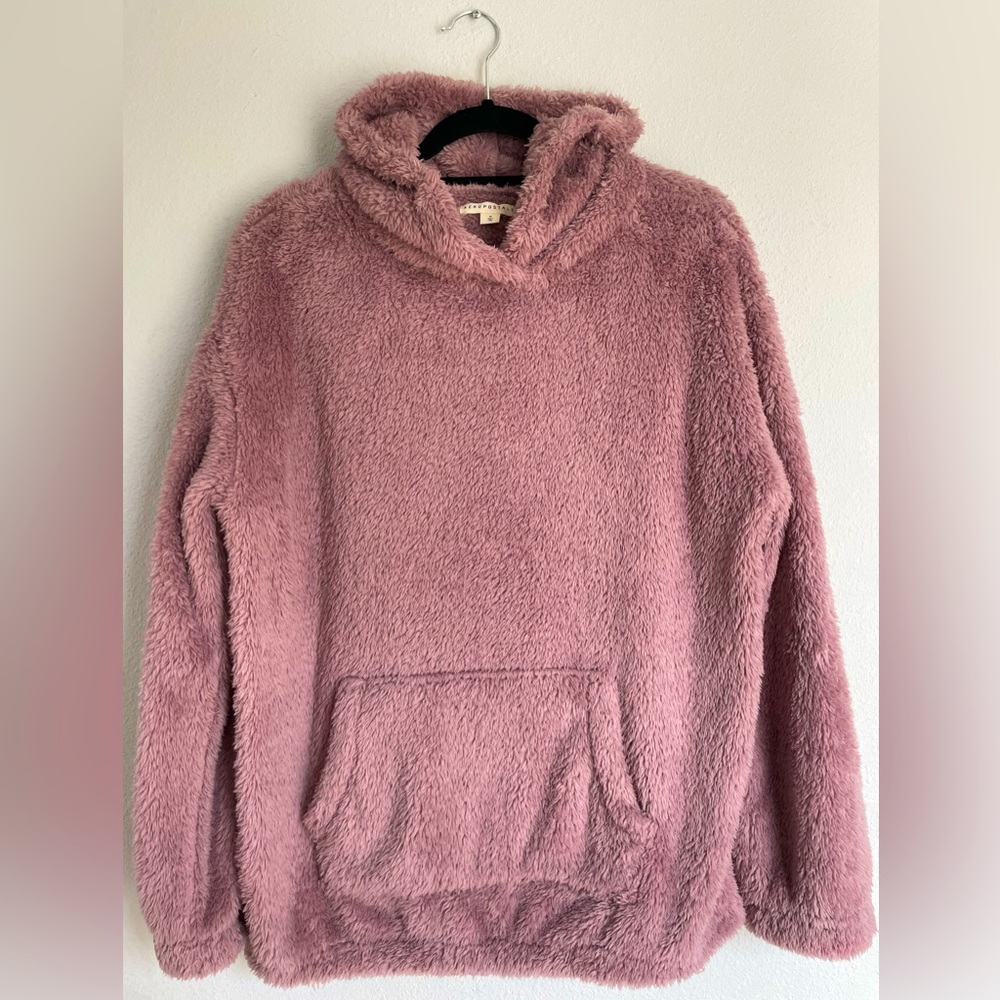 Aéropostale Fuzzy Fleece Pullover Hoodie